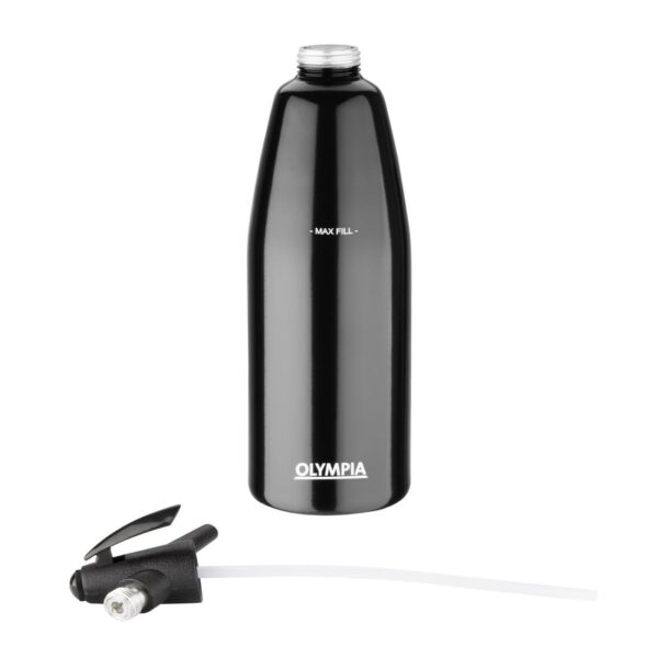 Olympia Soda Siphon Black - 1Ltr - Image 5