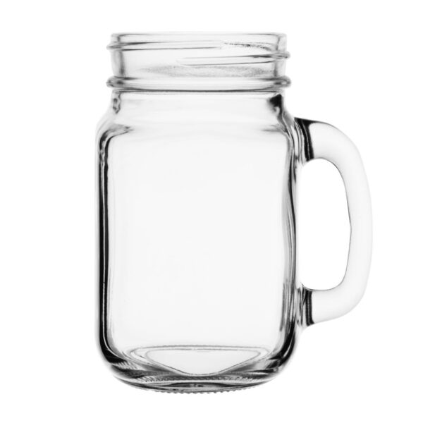 Olympia Handled Drinking Jar - 470ml (Pack 12) - Image 2