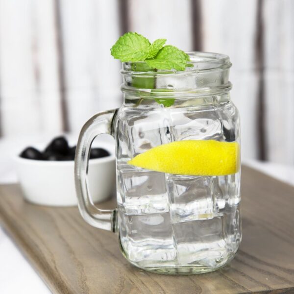 Olympia Handled Drinking Jar - 470ml (Pack 12) - Image 7