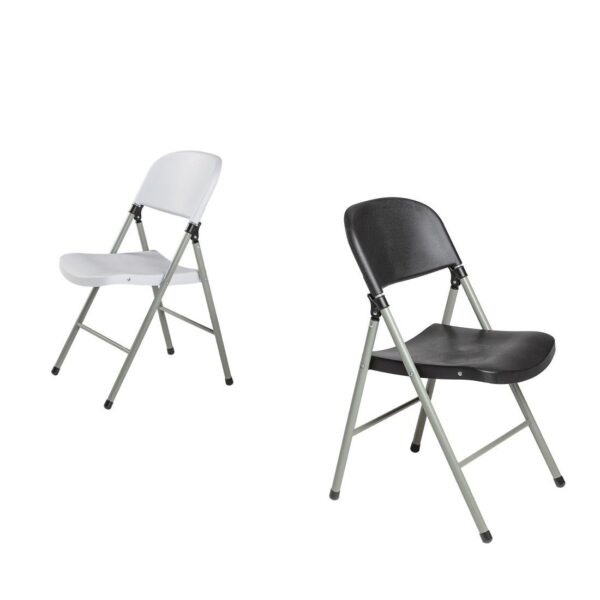 Bolero White Foldaway Utility Chair - (Pack of 2) - Image 3
