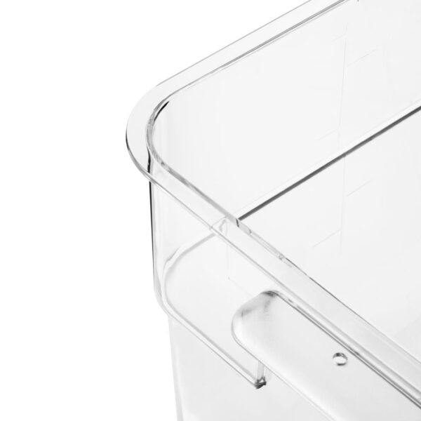 Hygiplas Polycarbonate Hygiplas Square Storage Container - 1.5Ltr - Image 3