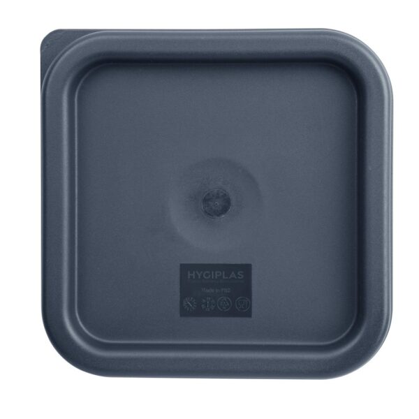 Hygiplas Square Blue Lid to fit - 1.5/3.5Ltr