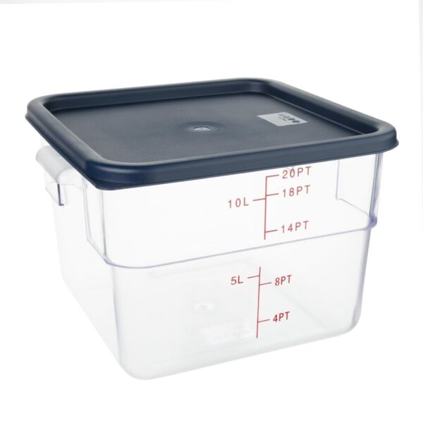 Hygiplas Square Blue Lid to fit - 10/15Ltr - Image 2