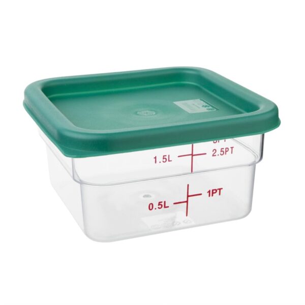 Hygiplas Square Green Lid to fit - 1.5/3.5Ltr - Image 2