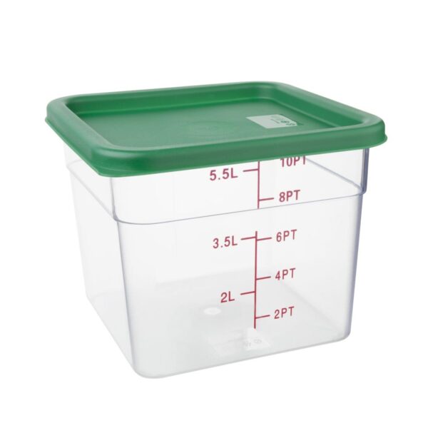 Hygiplas Square Green Lid to fit - 5.5/7Ltr - Image 2