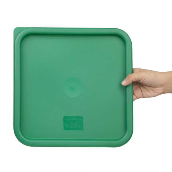 Hygiplas Square Green Lid to fit - 10/15Ltr - Image 5