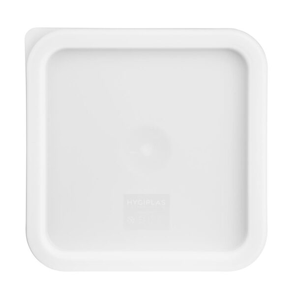 Hygiplas Square White Lid to fit - 5.5/7Ltr