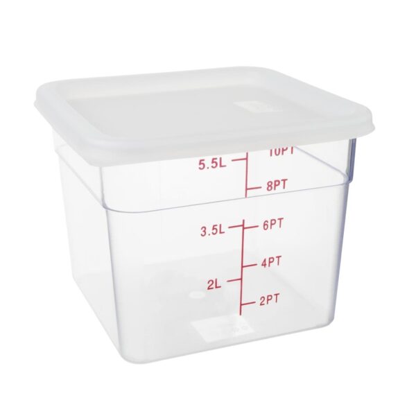Hygiplas Square White Lid to fit - 5.5/7Ltr - Image 2