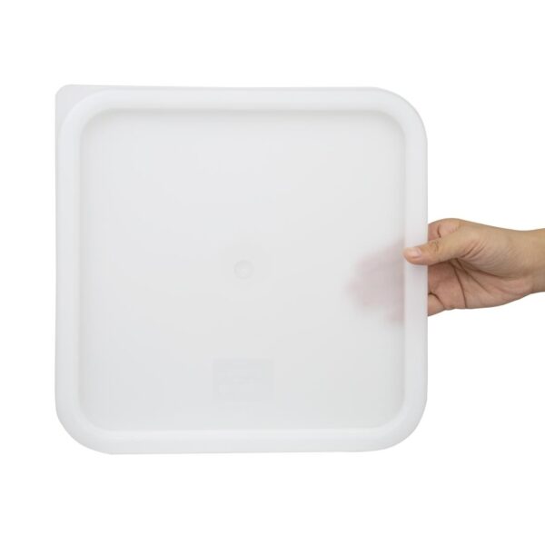 Hygiplas Square White Lid to fit - 10/15Ltr - Image 5