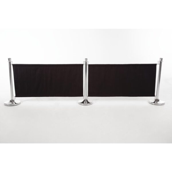 Bolero Black Banner with St/St Fixings - Image 4