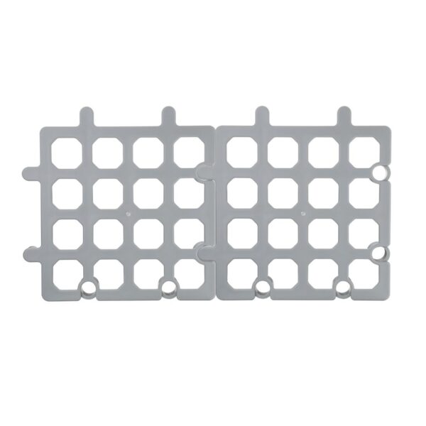 Vogue Dunnage Floor Rack Grey Polypropylene - 335x335mm 13 1/4x13 1/4" (Pack 2) - Image 5