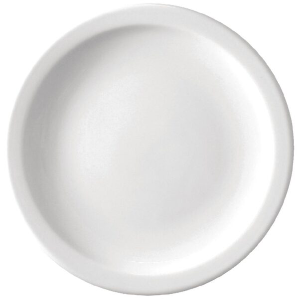 Sale Offer - Athena Hotelware Narrow Rimmed Plate - 20.5cm 8" (Box 36) - Image 7