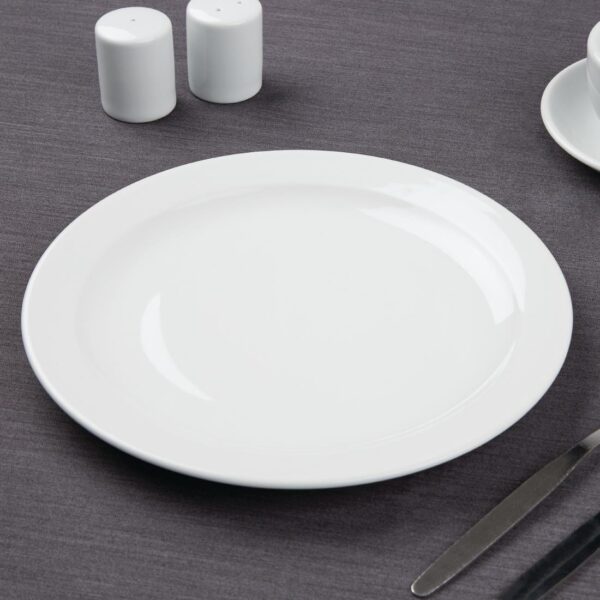 Olympia Athena Narrow Rimmed Plate - 254mm (Box 12) - Image 10