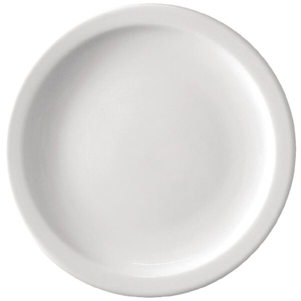 Sale Offer - Athena Hotelware Narrow Rimmed Plate - 258mm 10" (Box 36) - Image 7
