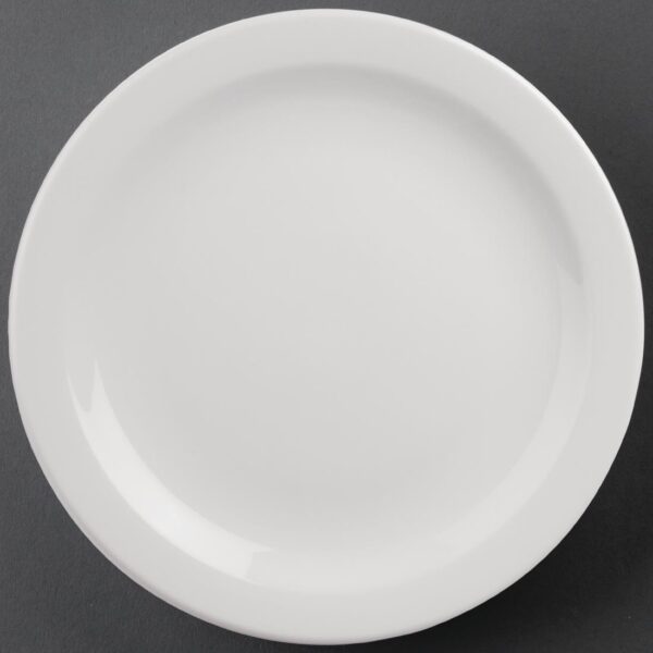 Olympia Athena Narrow Rimmed Plate - 284mm (Box 6)