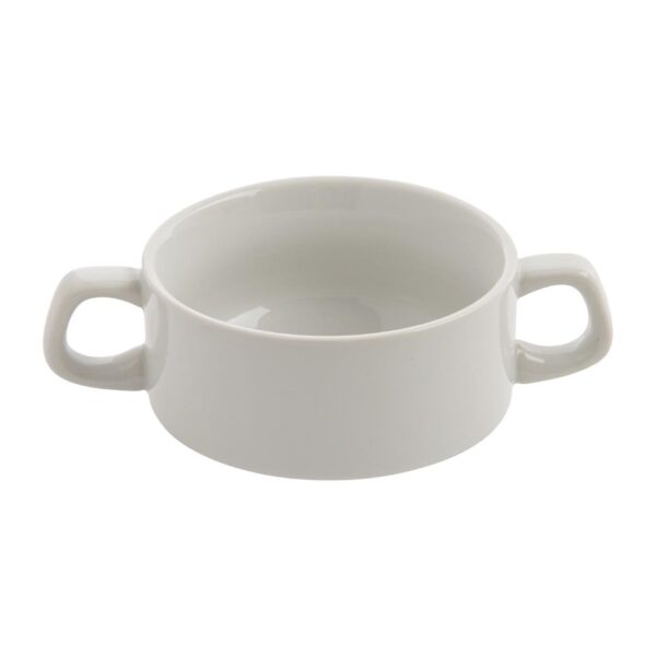 Olympia Athena Stacking Soup Bowl - 290ml (Box 12) - Image 5