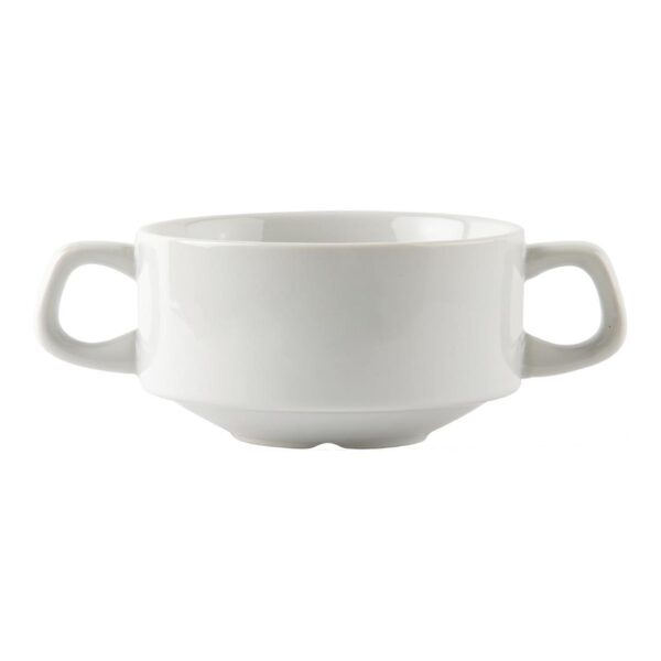 Olympia Athena Stacking Soup Bowl - 290ml (Box 12) - Image 6