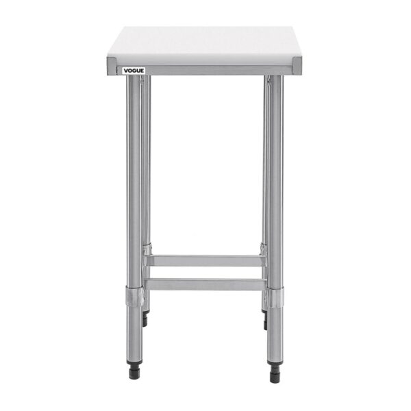 Vogue Cutting Board Table St/St - 500x500x900mm 19 3/4x19 3/4x35 1/2" - Image 2