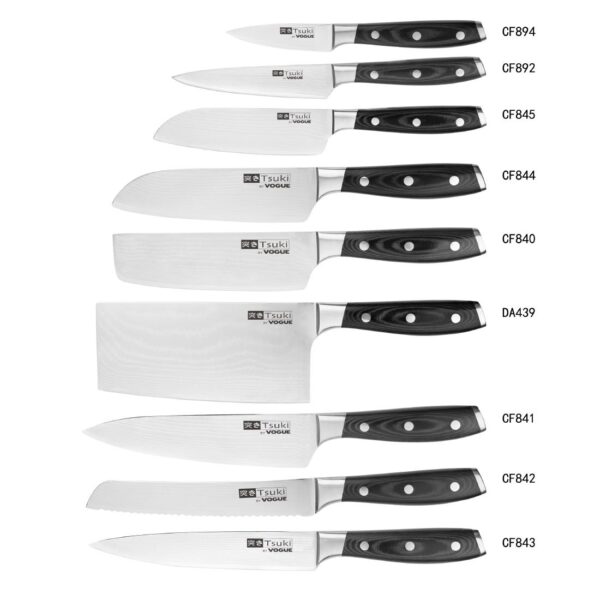 Vogue Tsuki Series 7 Chef Knife - 200mm 8" - Image 5