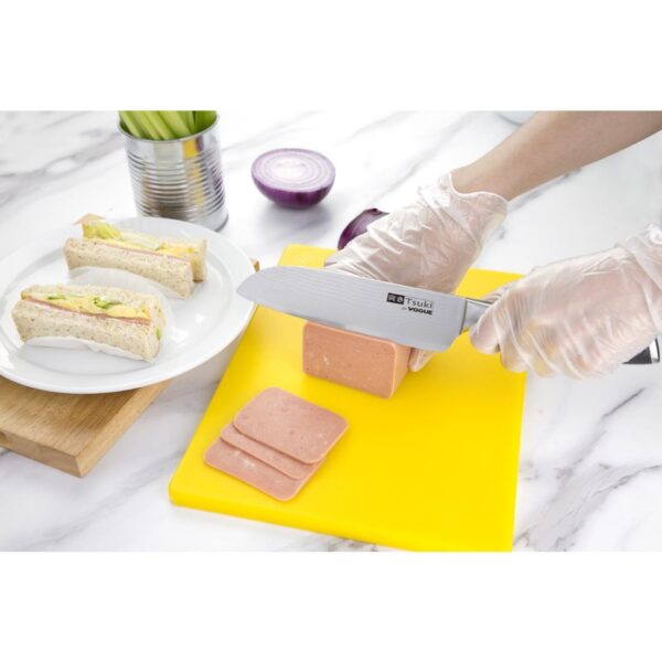 Vogue Tsuki Series 7 Santoku Knife - 175mm 7" - Image 4