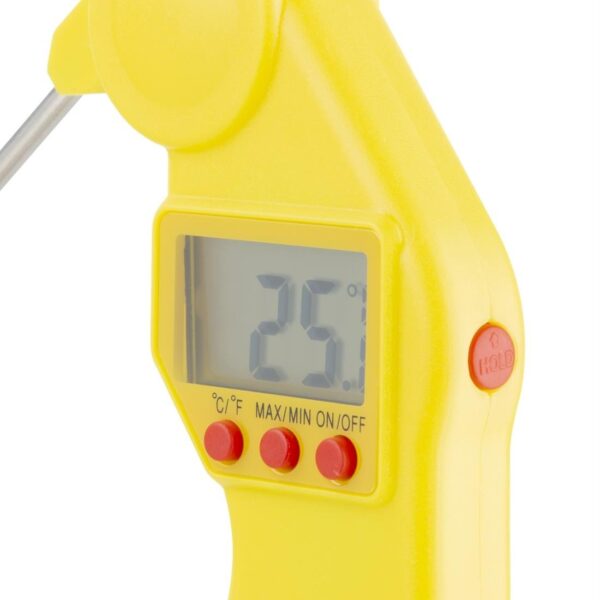 Hygiplas EasyTemp Thermometer Yellow - Raw Poultry - Image 3