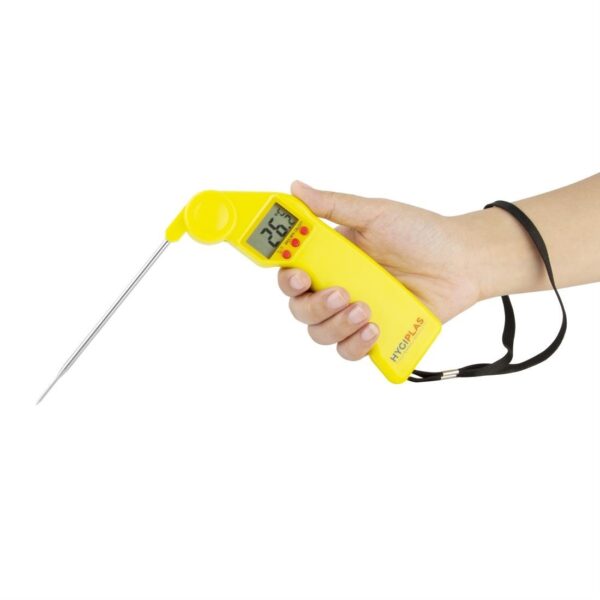 Hygiplas EasyTemp Thermometer Yellow - Raw Poultry - Image 4