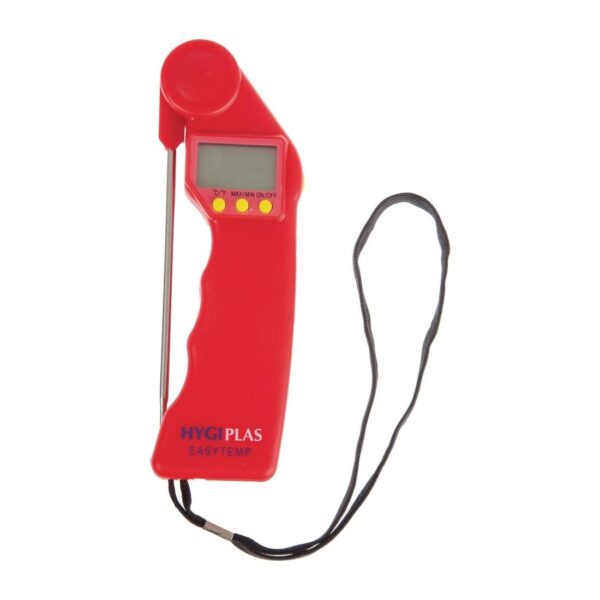 Hygiplas EasyTemp Thermometer Red - Raw Meat - Image 5