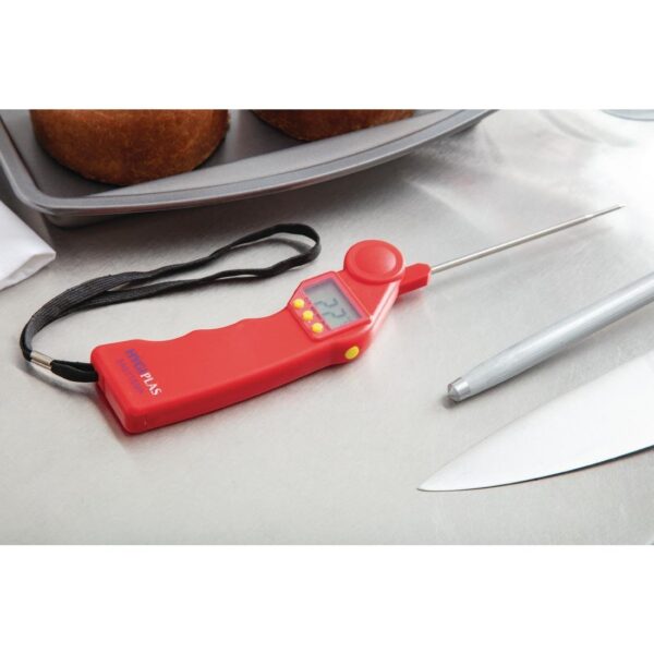 Hygiplas EasyTemp Thermometer Red - Raw Meat - Image 9