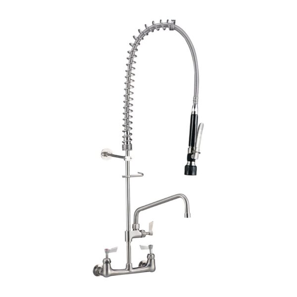 3monkeez Exposed Wall Mounted Pre-rinse Unit with Pot Filler (Direct)