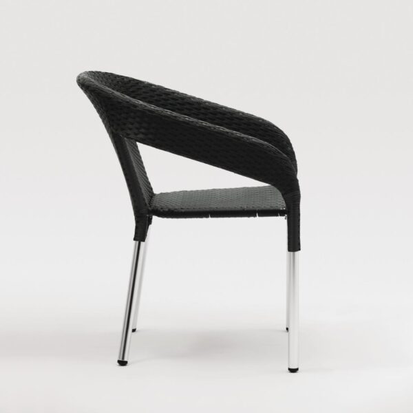 Bolero Wicker Wraparound Bistro Chair (Pack 4) - Image 5