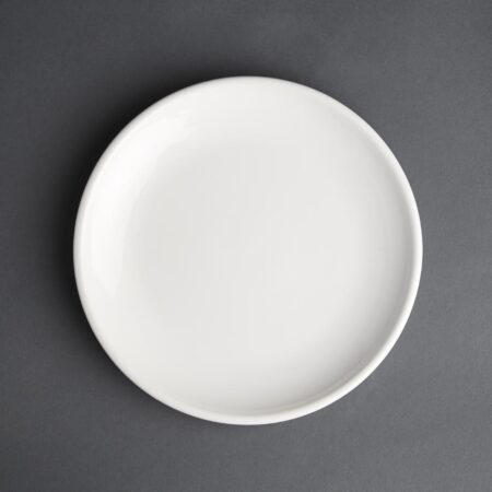 Olympia Cafe Coupe Plate White - 205mm (Box 12)