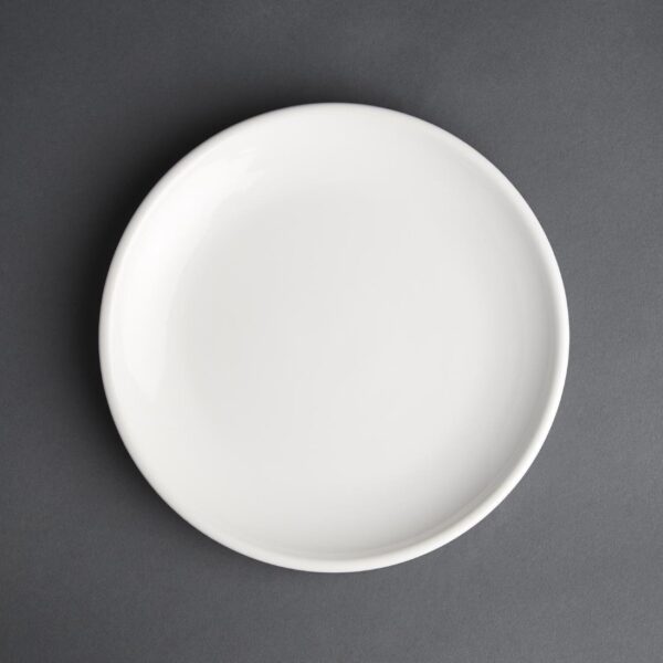 Olympia Cafe Coupe Plate White - 205mm (Box 12)