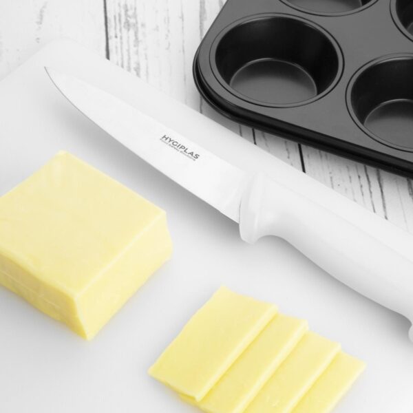Hygiplas High Density Set of 7 Antibacterial Chopping Board Set - 450x300x10mm - Image 4