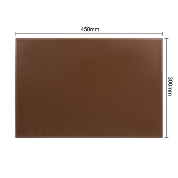 Hygiplas High Density Set of 7 Antibacterial Chopping Board Set - 450x300x10mm - Image 5