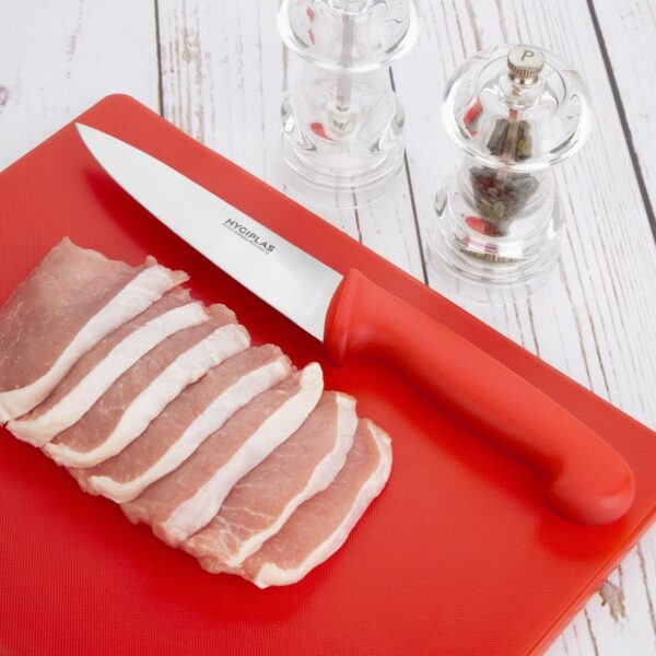 Hygiplas AntiBacterial Low Density Set of 7 Chopping Board Set - 450x300x10mm - Image 4