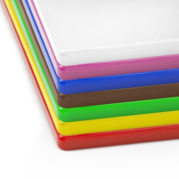 Hygiplas Low Density Set of 7 Chopping Board Set - 305x229x12mm - Image 3