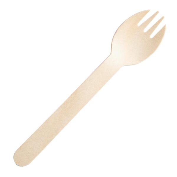 Fiesta Compostable Individually Wrapped Spork (Pack 500) - Image 2