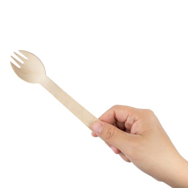 Fiesta Compostable Individually Wrapped Spork (Pack 500) - Image 3
