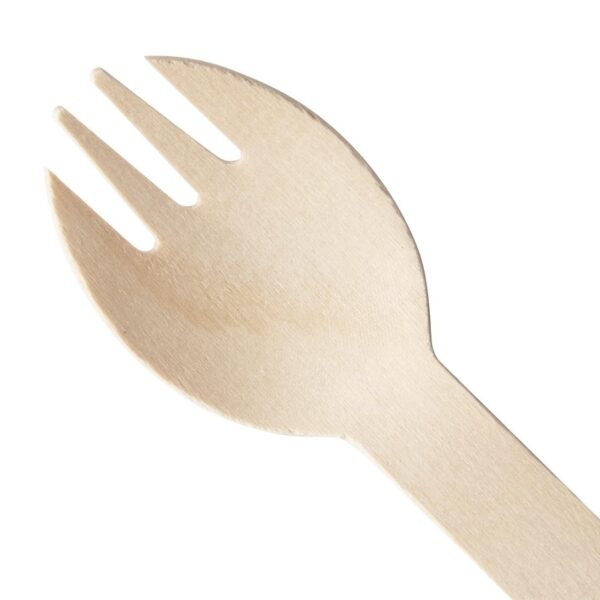 Fiesta Compostable Individually Wrapped Spork (Pack 500) - Image 4