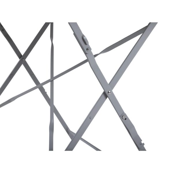 Bolero Grey Pavement Style Folding Table - 1100x700mm - Image 5