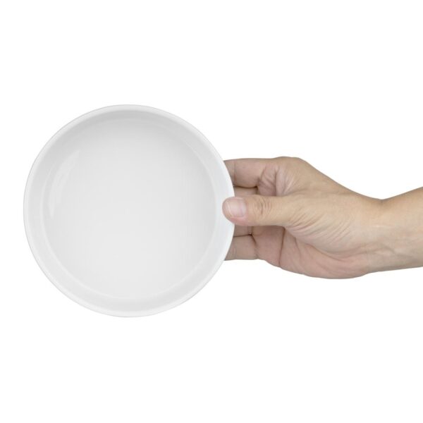 Olympia Whiteware Flat Walled Bowl - 152mm 6" (Box 6) - Image 6