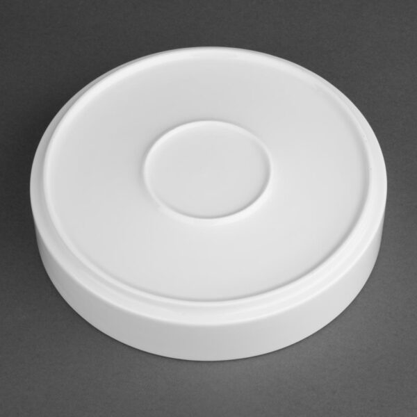 Olympia Whiteware Flat Walled Bowl - 215mm 8 1/2" (Box 4) - Image 4