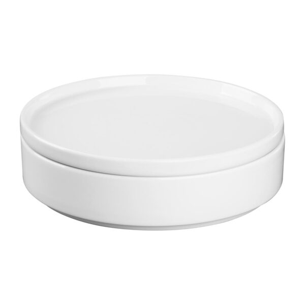 Olympia Whiteware Flat Walled Bowl - 215mm 8 1/2" (Box 4) - Image 2