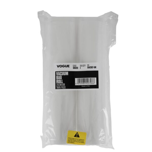 Vogue Vacuum Bag Roll - 28cm x 6m (Pack 2) - Image 5