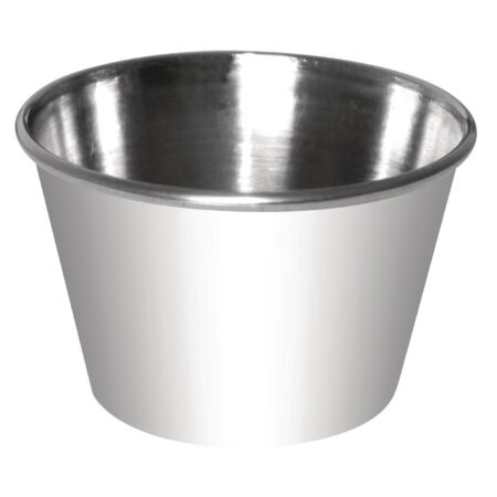 Olympia Sauce Cup St/St - 340ml 12oz (Box 12)