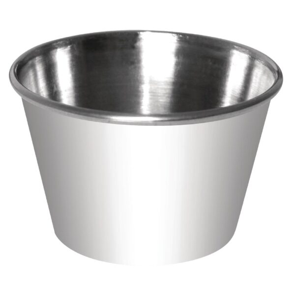 Olympia Sauce Cup St/St - 340ml 12oz (Box 12)