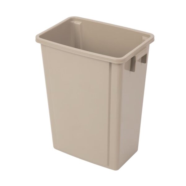 Nisbets Essentials Kitchen Bin Beige - 56Ltr - Image 3