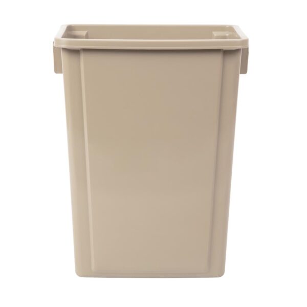 Nisbets Essentials Kitchen Bin Beige - 56Ltr