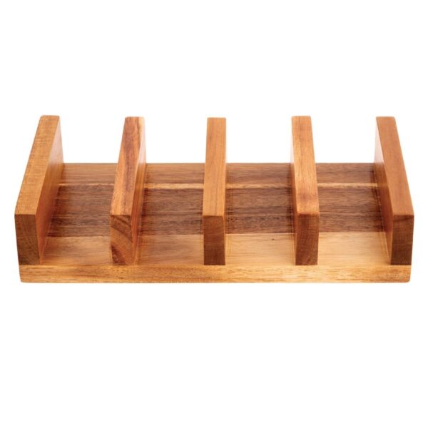 Olympia Wooden Taco Stand/Riser - Image 2