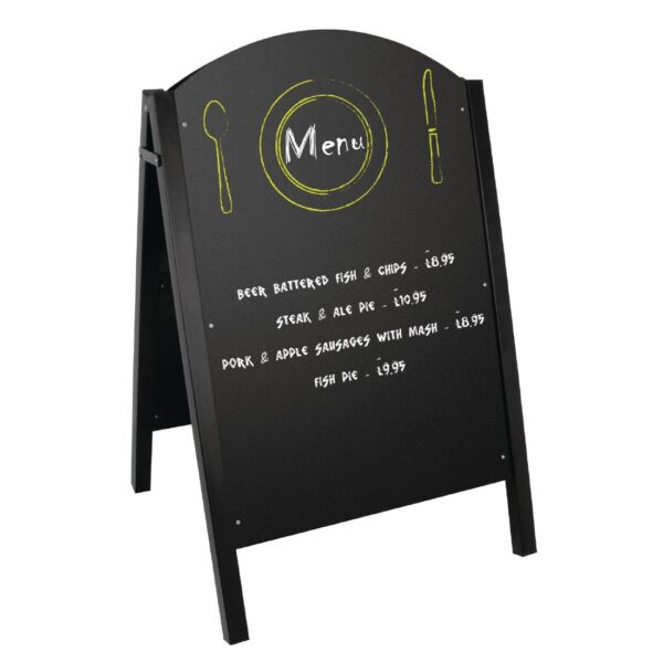 Olympia Metal Framed Pavement Board-1040x600x560mm 41x 23 3/5x 22" - Image 2